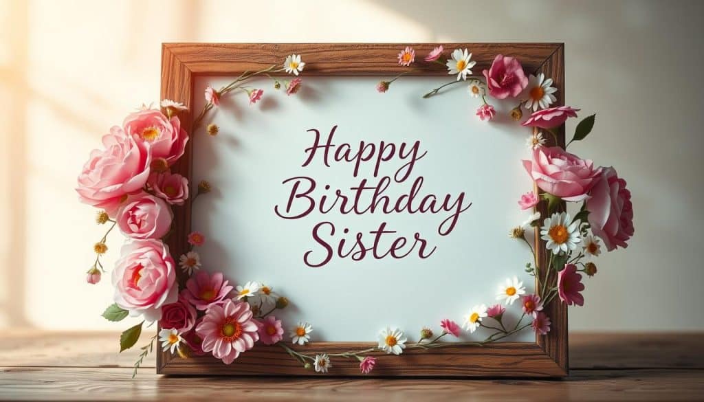 Geburtstagskarte für die Schwester Sprüche