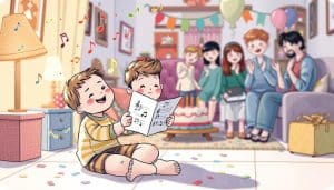 Geburtstagslied für das Kind