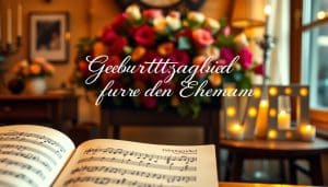 Geburtstagslied für den Ehemann