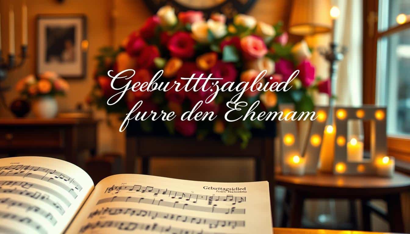 Geburtstagslied für den Ehemann