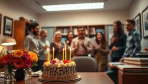 Geburtstagslied für die Kollegin