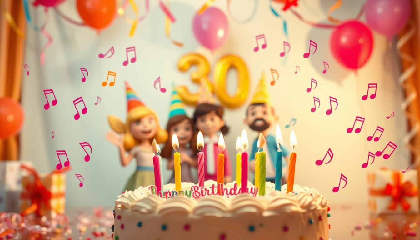 Geburtstagslied zum 30. Geburtstag