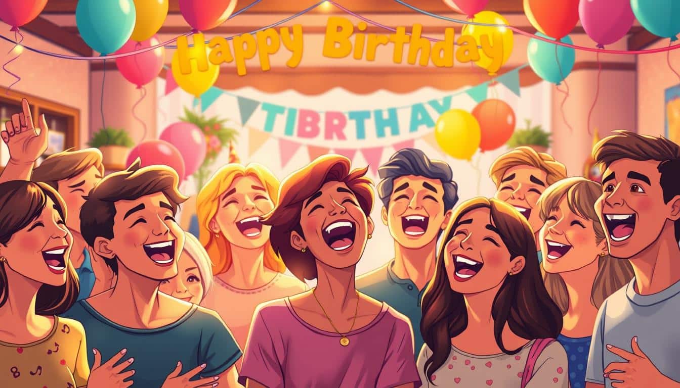 Geburtstagslied zum Mitsingen für eine Geburtstagsfeier