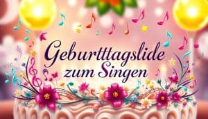 Geburtstagslied zum Singen