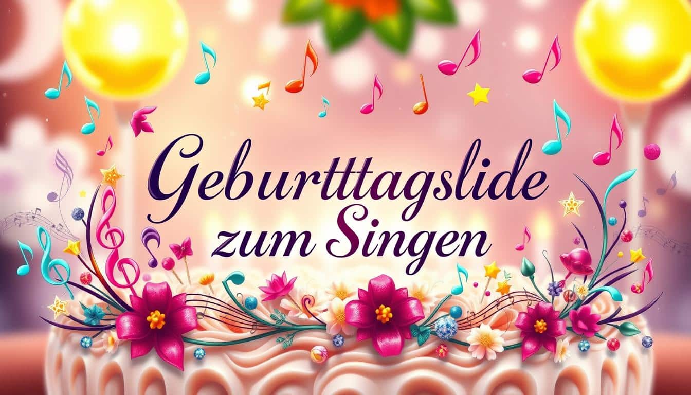 Geburtstagslied zum Singen