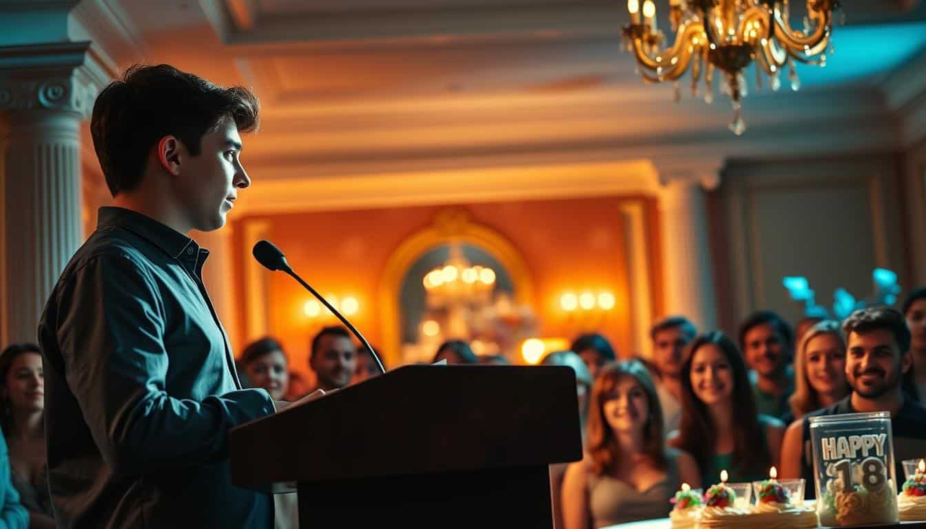 Geburtstagsrede zum 18. Geburtstag