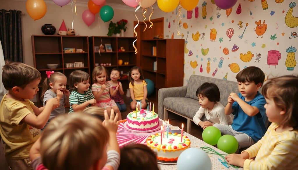 Geburtstagsspiele für Kinder 4 Jahre