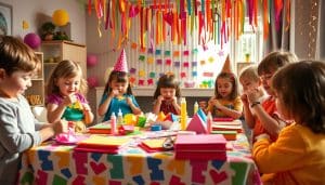 Geburtstagsspiele mit Papier