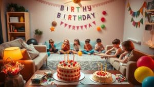 Geburtstagsspiele mit wenig Material