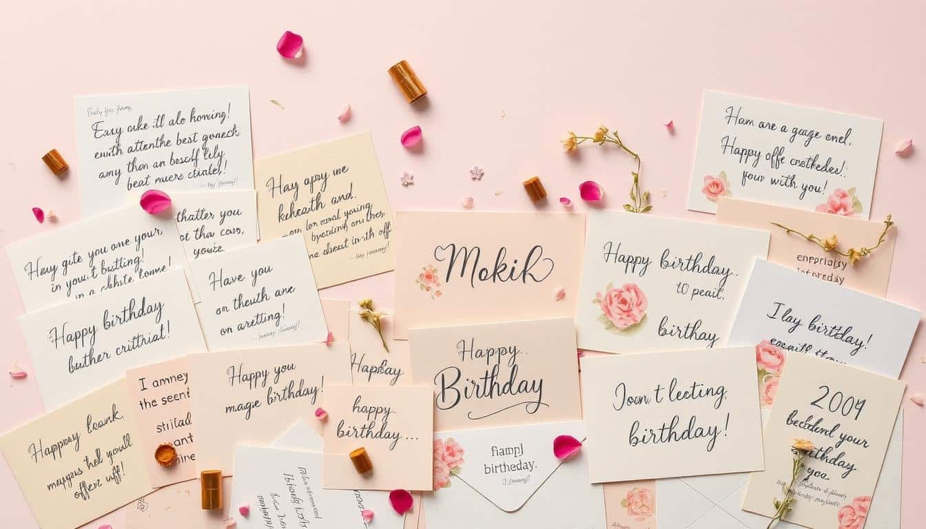 Geburtstagssprüche für Glückwunschkarten