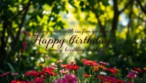 Geburtstagswünsche in Gedichtform