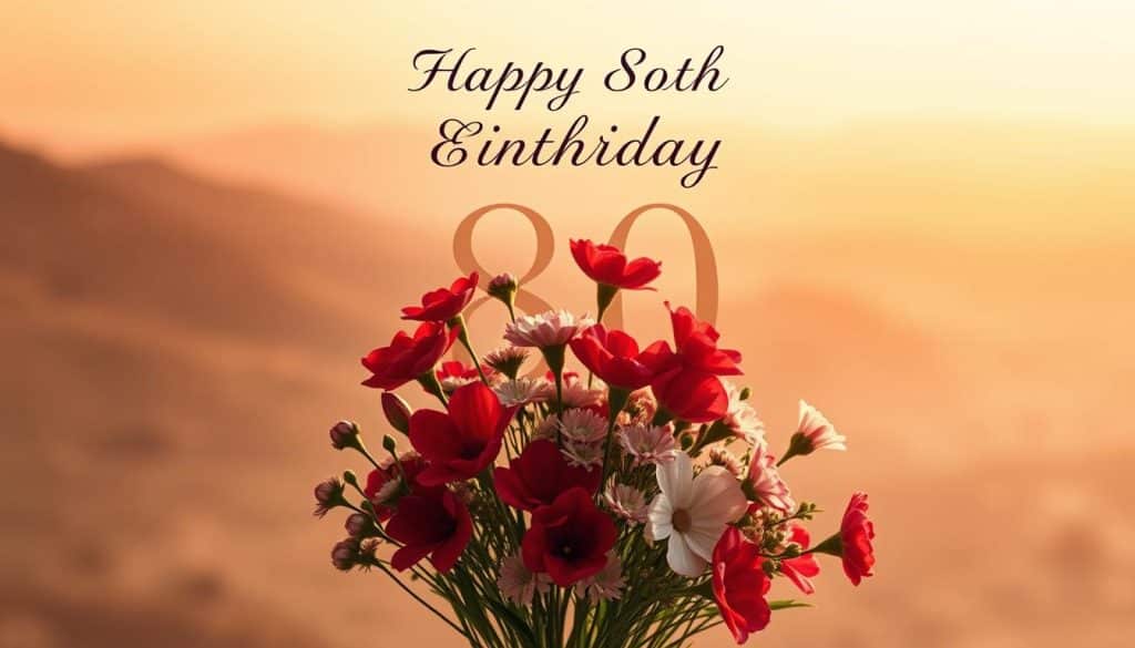 Geburtstagswünsche zum 80.