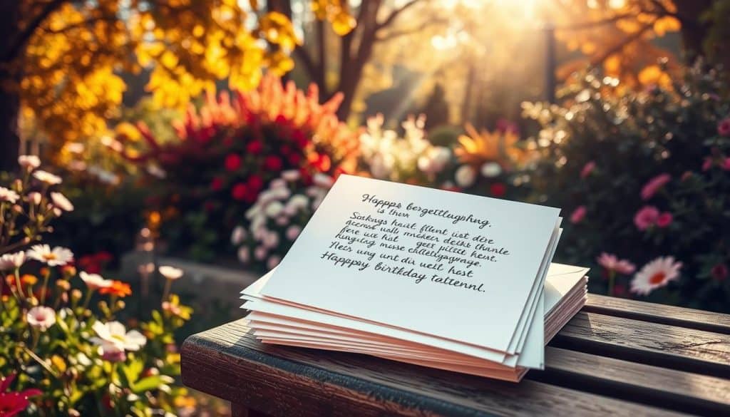 Gedichte für Geburtstagskarten