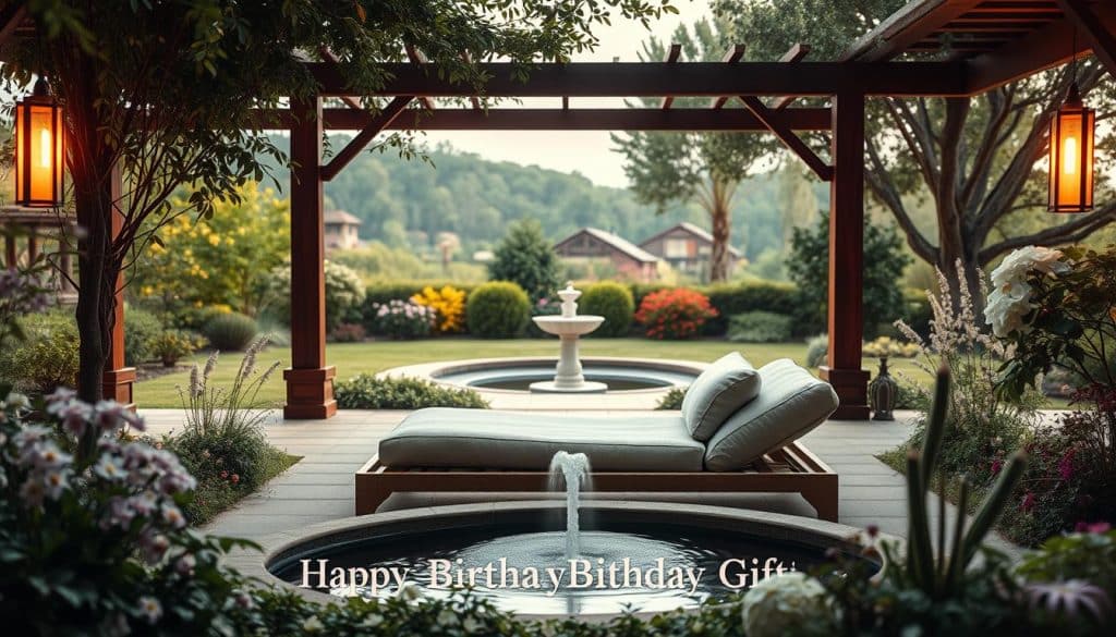 Geschenkidee Entspannung zum Geburtstag