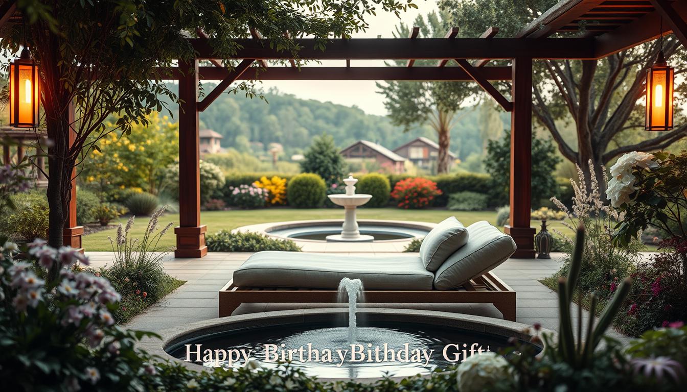 Geschenkidee Entspannung zum Geburtstag