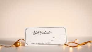 Geschenkidee Gutschein Geburtstag für einen Mann