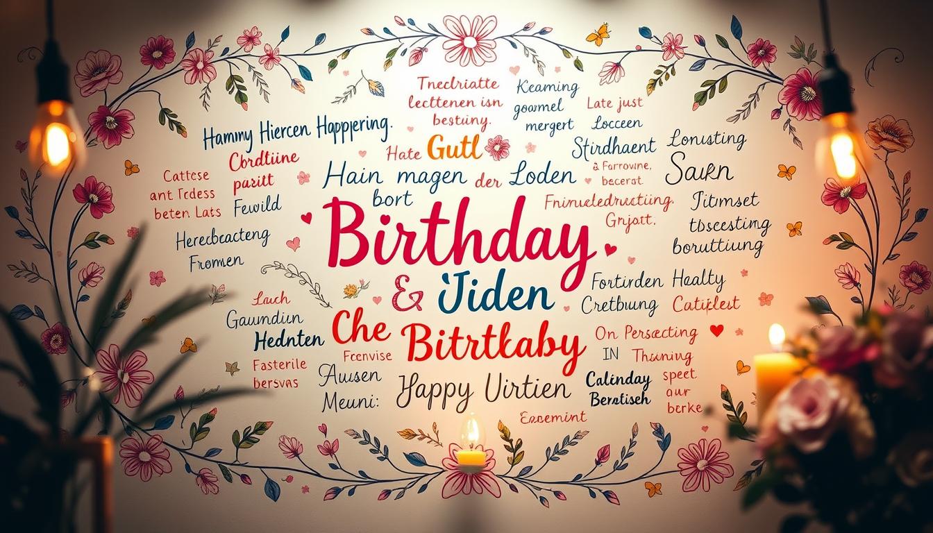 Grusskarten Sprüche zum Geburtstag
