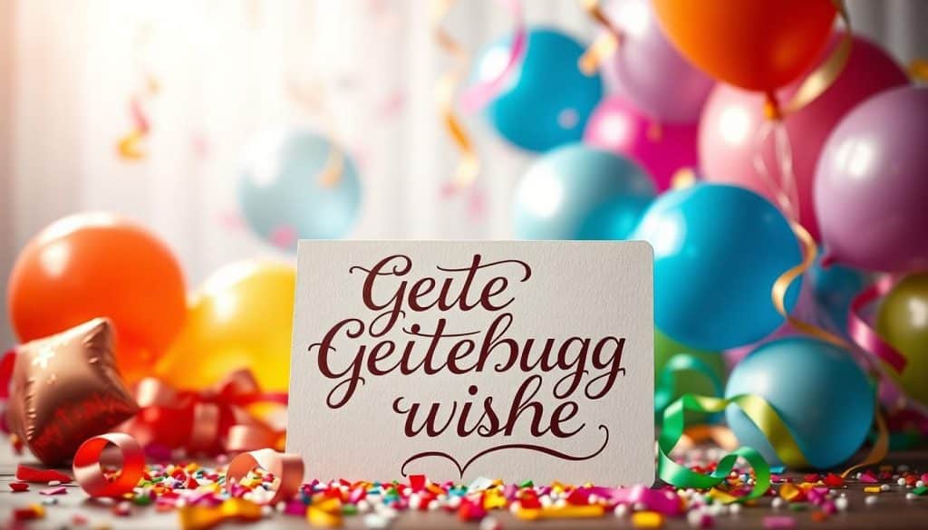 Gute Geburtstagswünsche