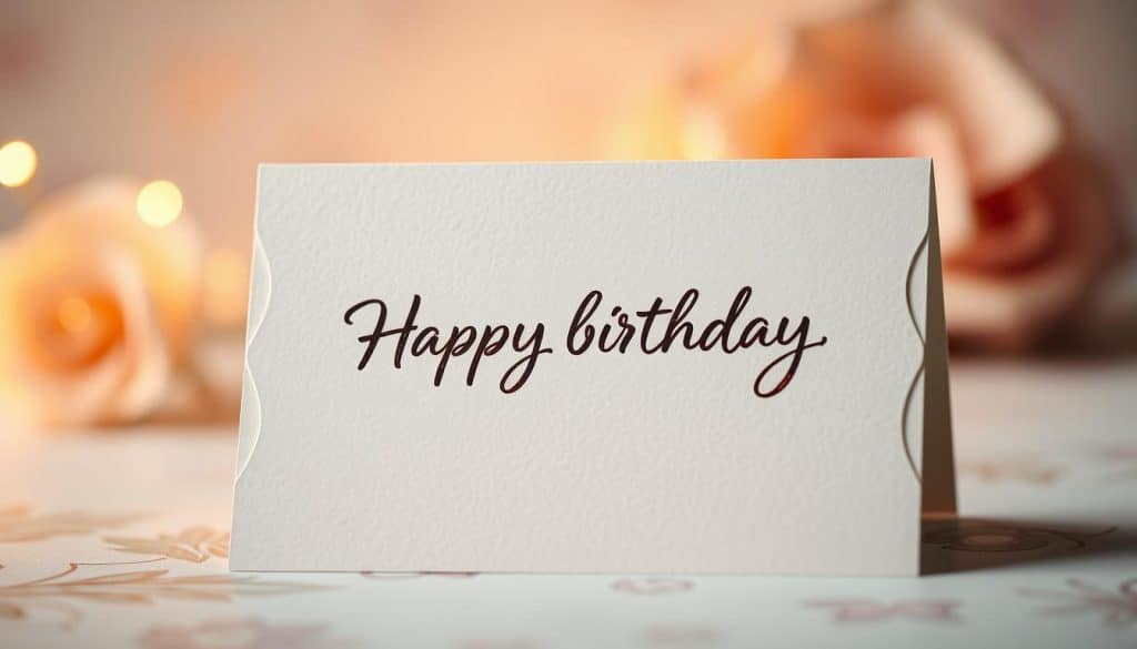 Gutschein mit persönlicher Nachricht zum Geburtstag