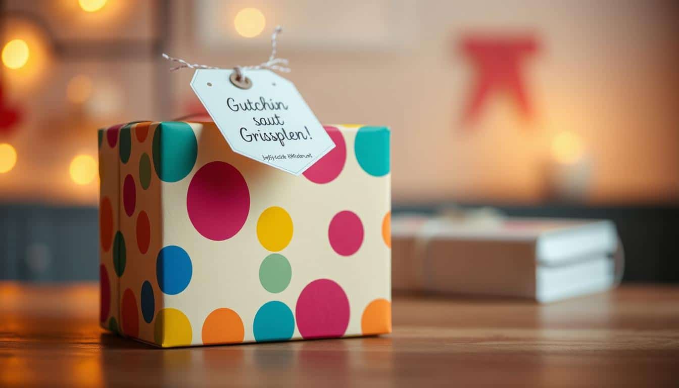 Gutschein statt Geschenk zum Geburtstag