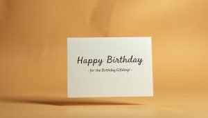 Gutschein zum Geburtstag für den Bruder