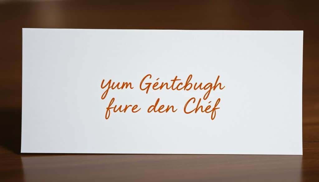 Gutschein zum Geburtstag für den Chef