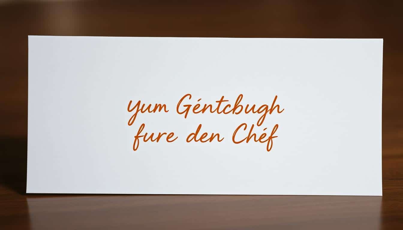 Gutschein zum Geburtstag für den Chef