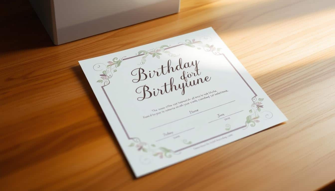 Gutschein zum Geburtstag für die Enkel