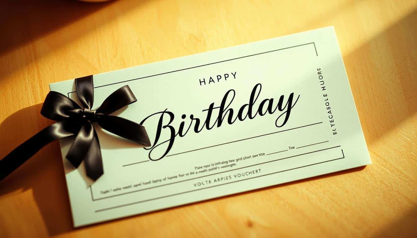 Gutschein zum Geburtstag für die Freundin