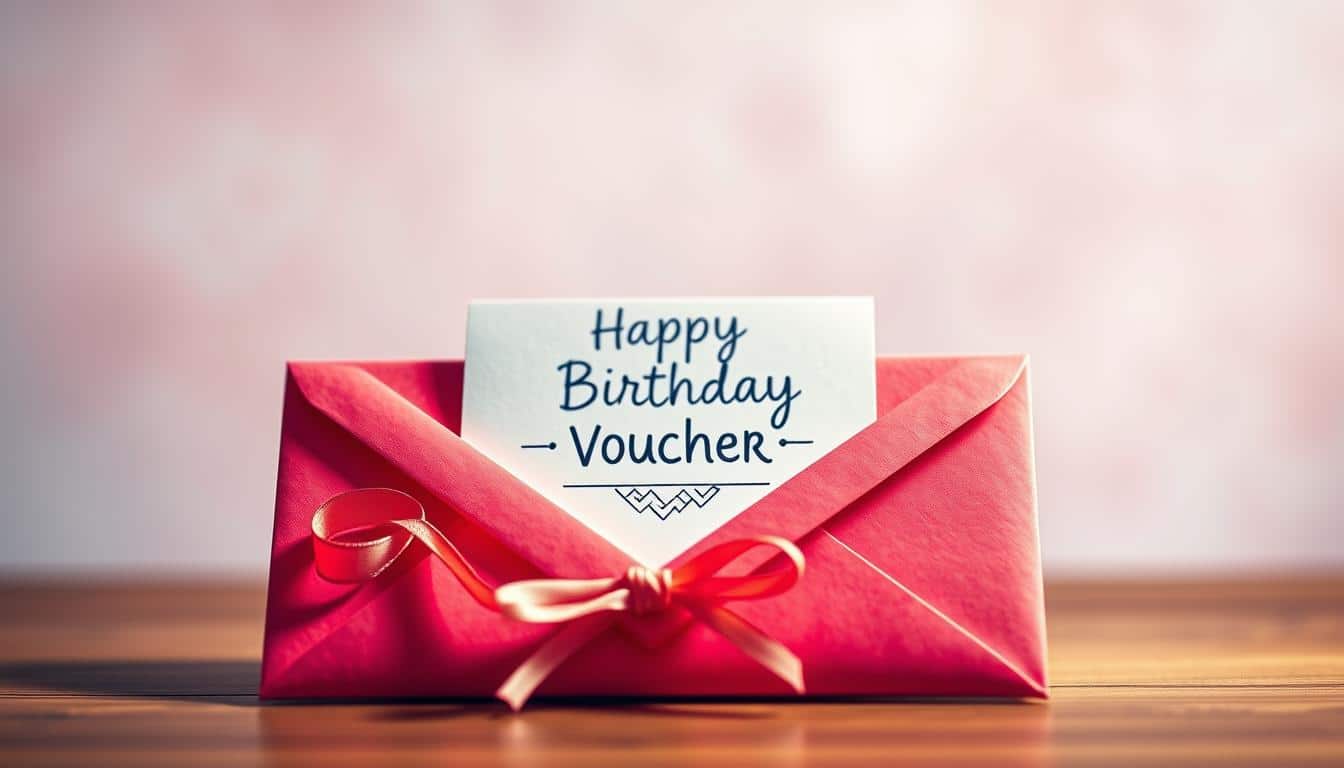 Gutschein zum Geburtstag
