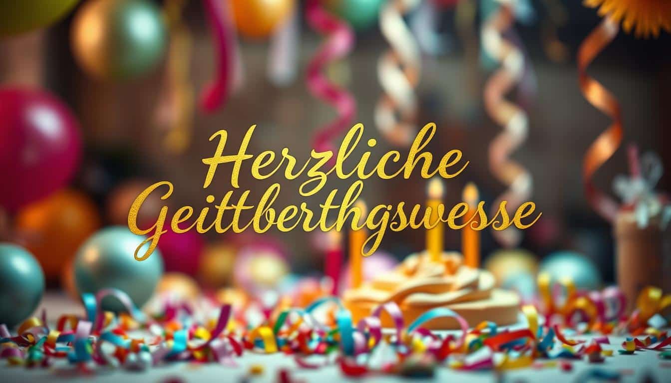 Herzliche Geburtstagswünsche