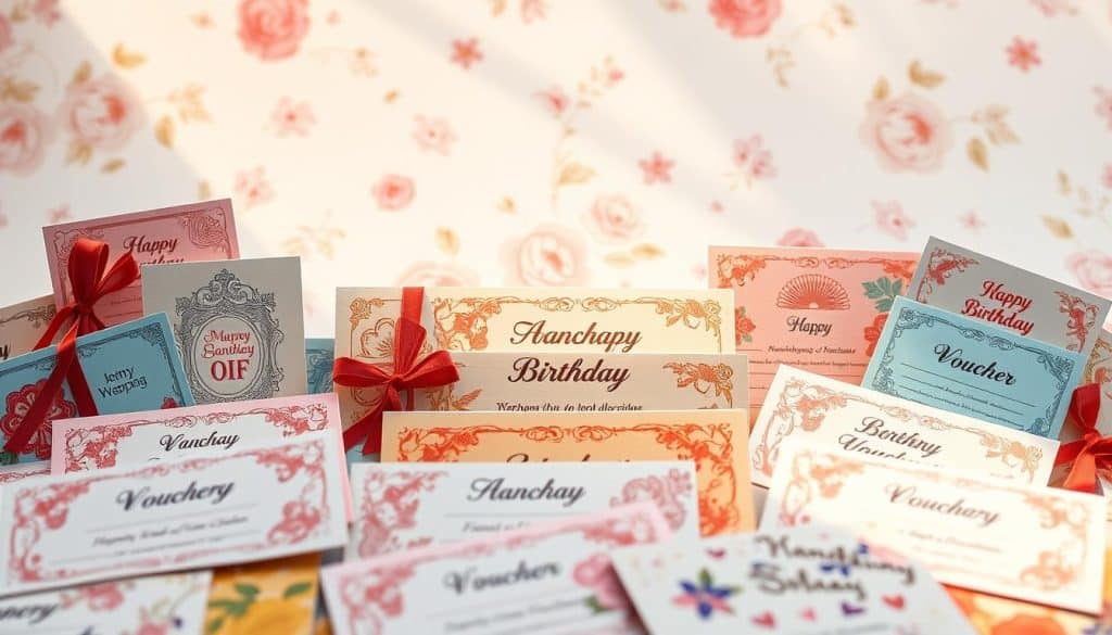 Individuelle Gutscheine Geburtstag