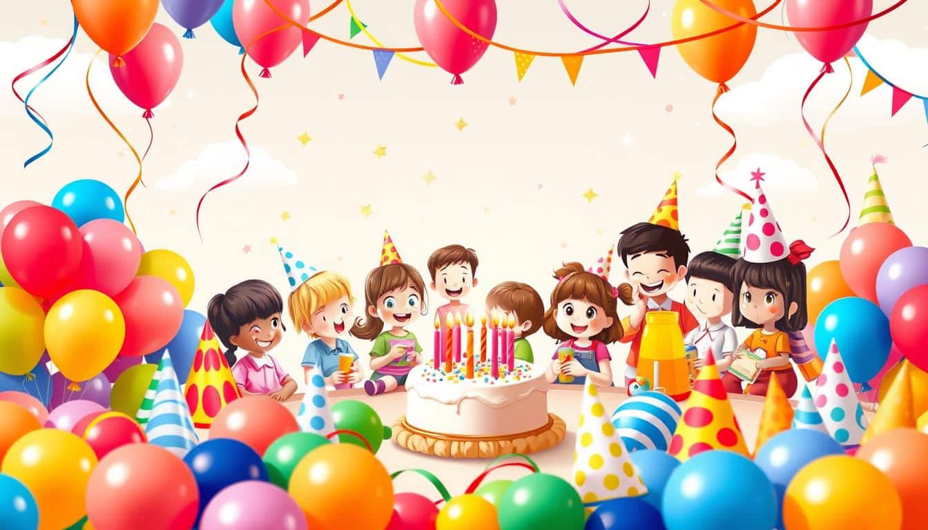 Kindgerechte Geburtstagseinladung