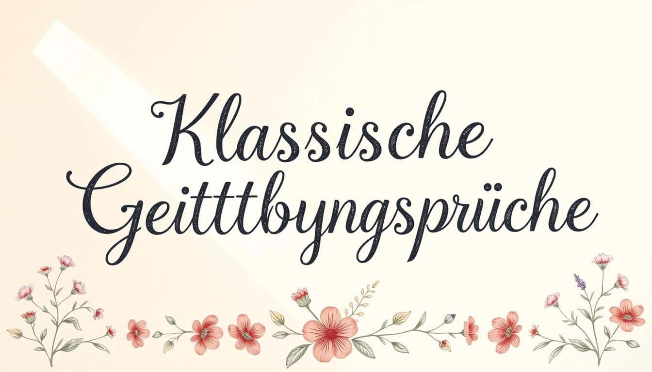 Klassische Geburtstagssprüche