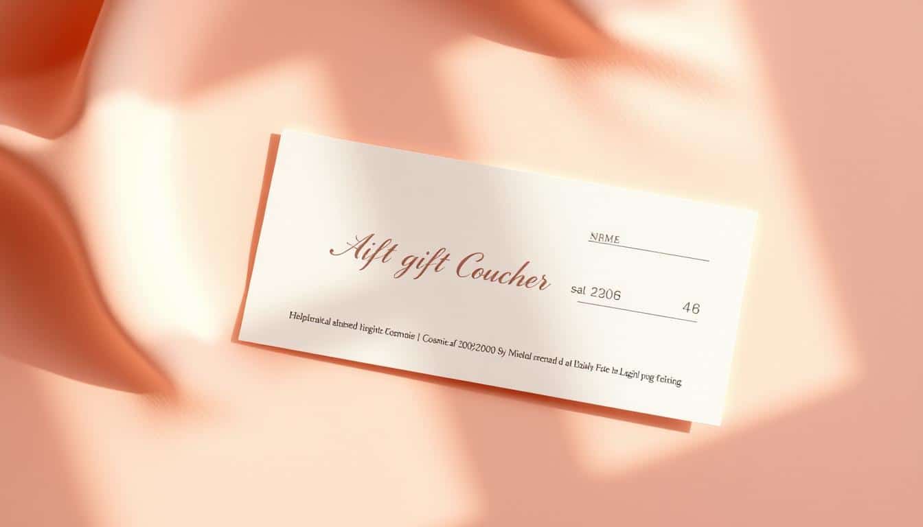 Kosmetik Gutschein zum Geburtstag