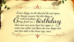 Kostenlose Geburtstagslieder Texte zum Ausdrucken