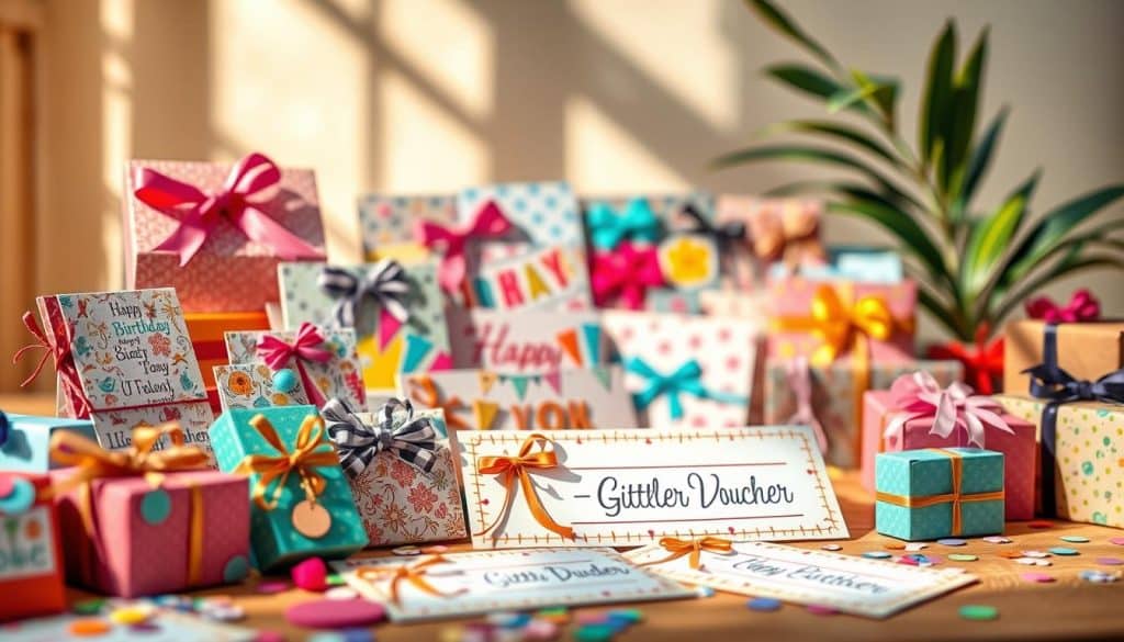Kreative Gutscheine zum Geburtstag