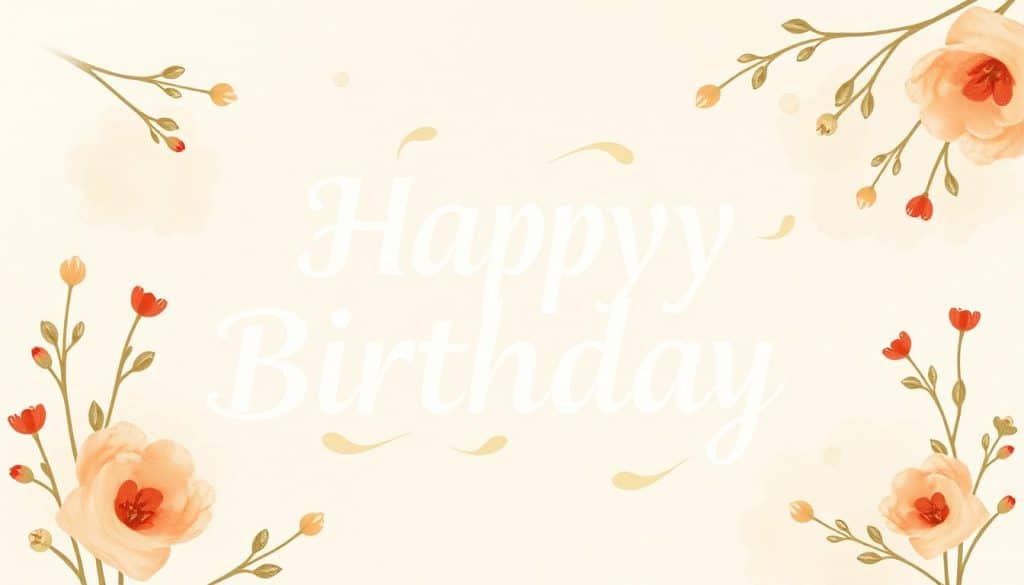 Kurze Sprüche für Geburtstagskarten