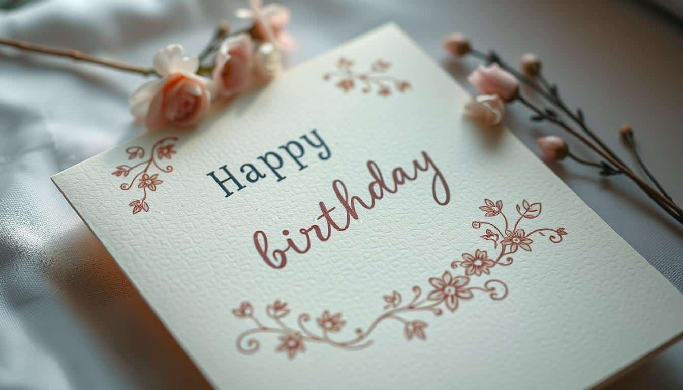 Liebevolle Sprüche Geburtstagskarte