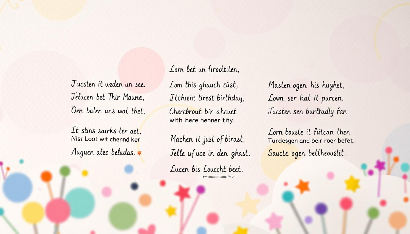 Lustige Geburtstagsgedichte