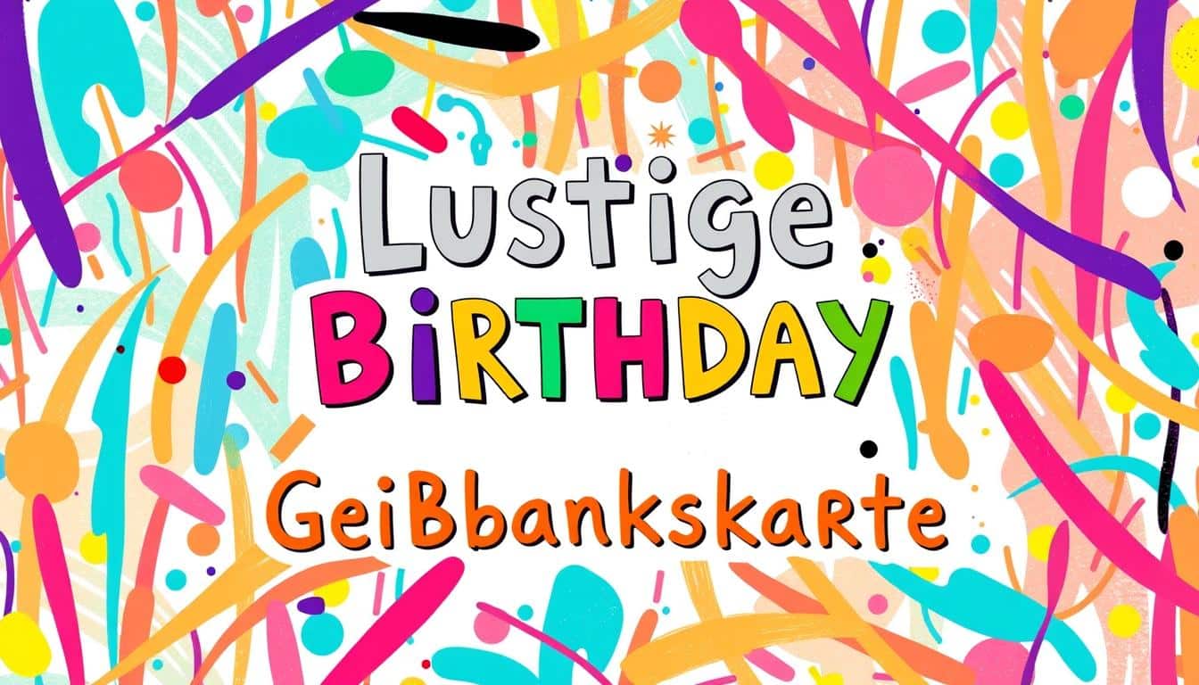 Lustige Texte Geburtstagskarte