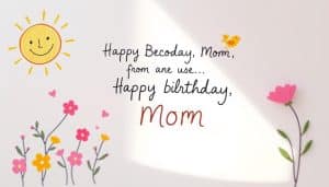 Lustige Texte für eine Geburtstagskarte für die Mama