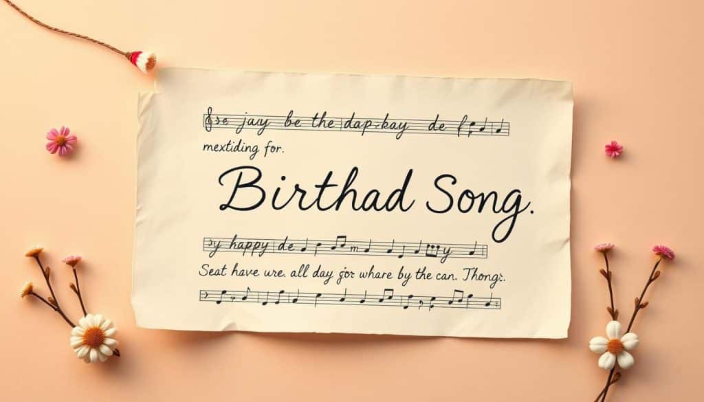 Lustiges Geburtstagslied Text