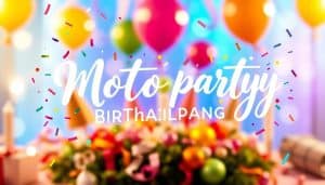 Mottoparty Geburtstagseinladung