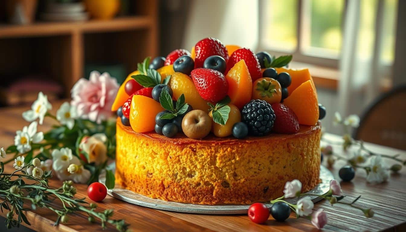 Obstkuchen zum Geburtstag Rezept