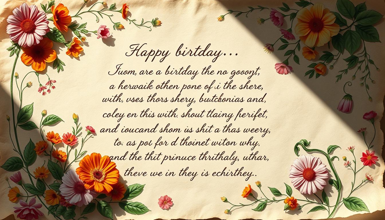 Originelle Geburtstagsgedichte