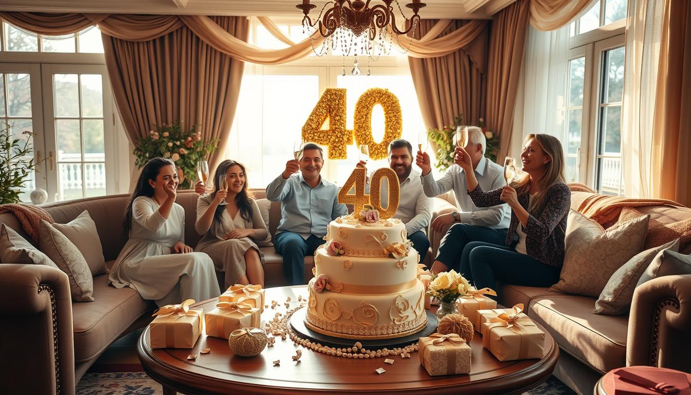 Originelle Glückwünsche zum 40. Geburtstag