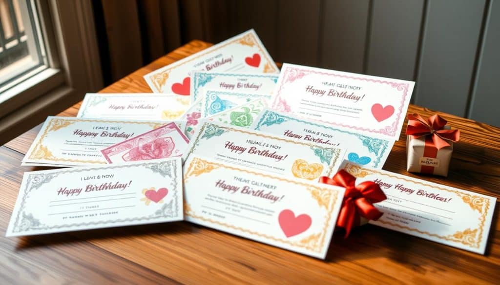 Originelle Gutscheine zum Geburtstag