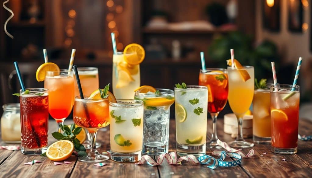 Partygetränke zum Geburtstag