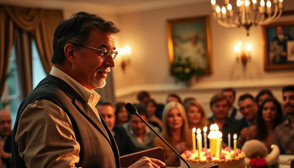 Perfekte Geburtstagsrede